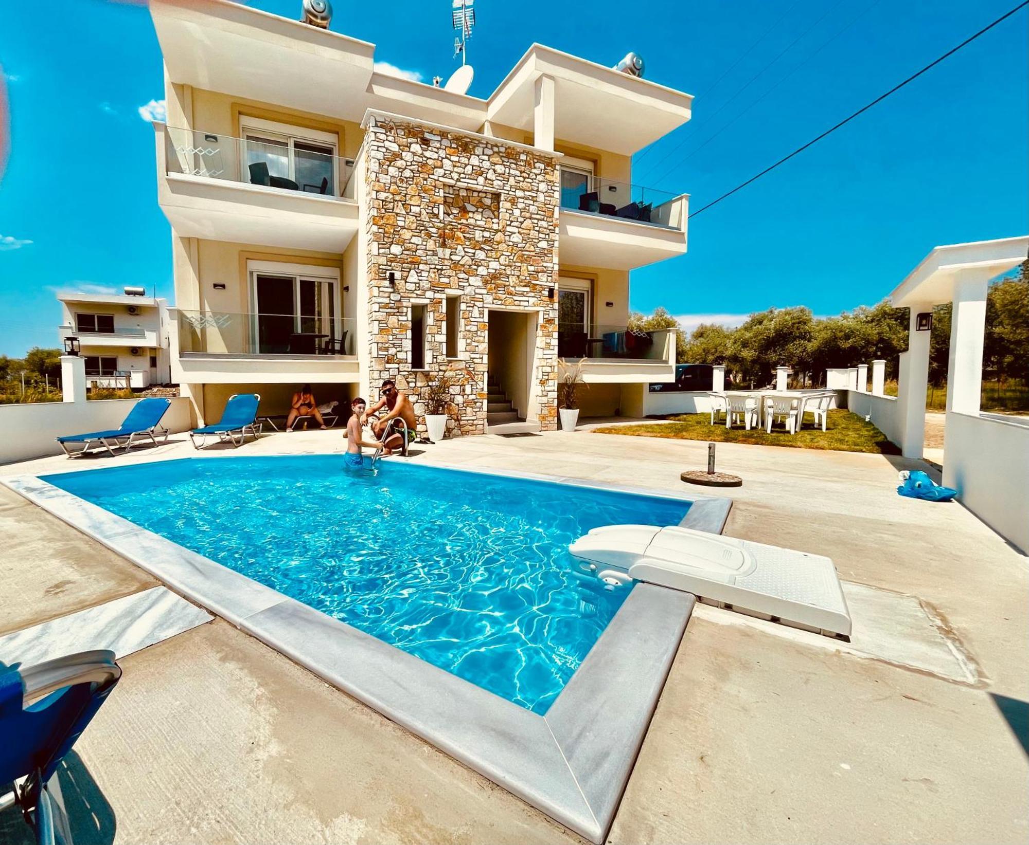 Green Memories Skala Sotiros Exterior photo